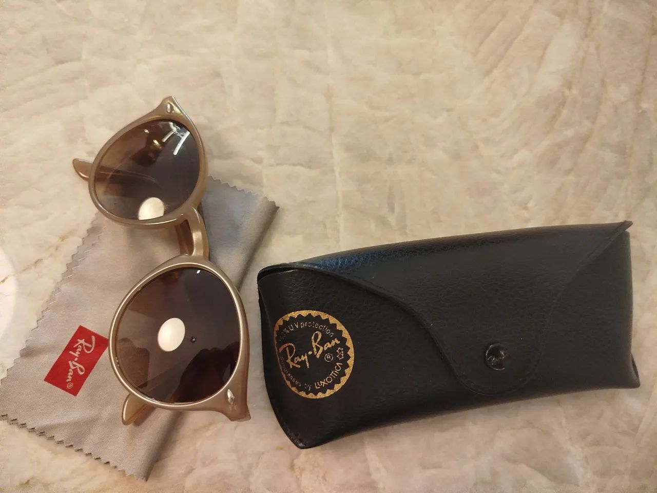 Óculos de Sol Ray-Ban Redondo Rb2180 - Foto 3