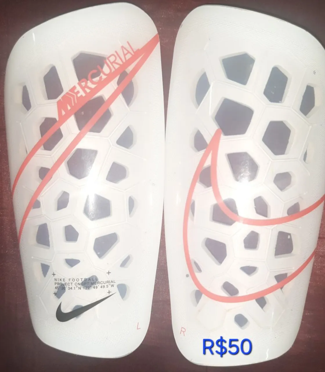 Canela Nike Mercurial - Proteção e Design
