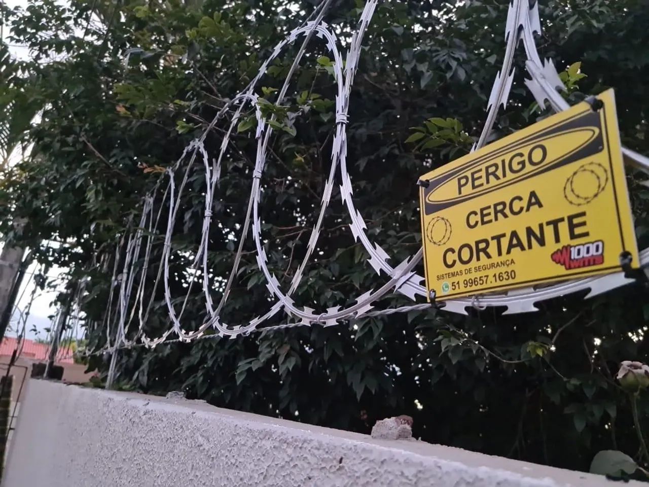 Concertina - Cercamento de propriedades 