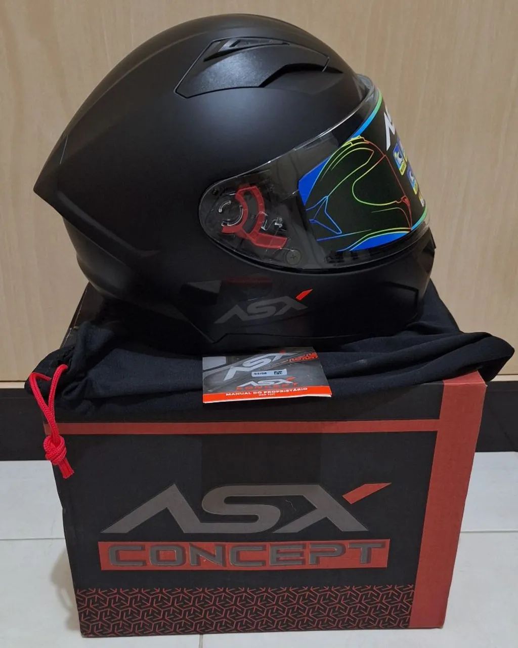 Capacete ASX 57/58 Novo - Foto 4