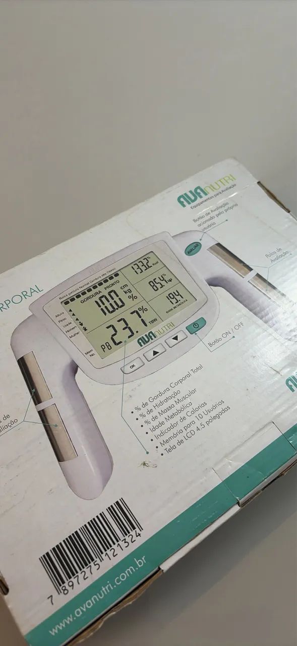 Monitor De Gordura Corporal Por Bioimpedância - Avanutri - Foto 5