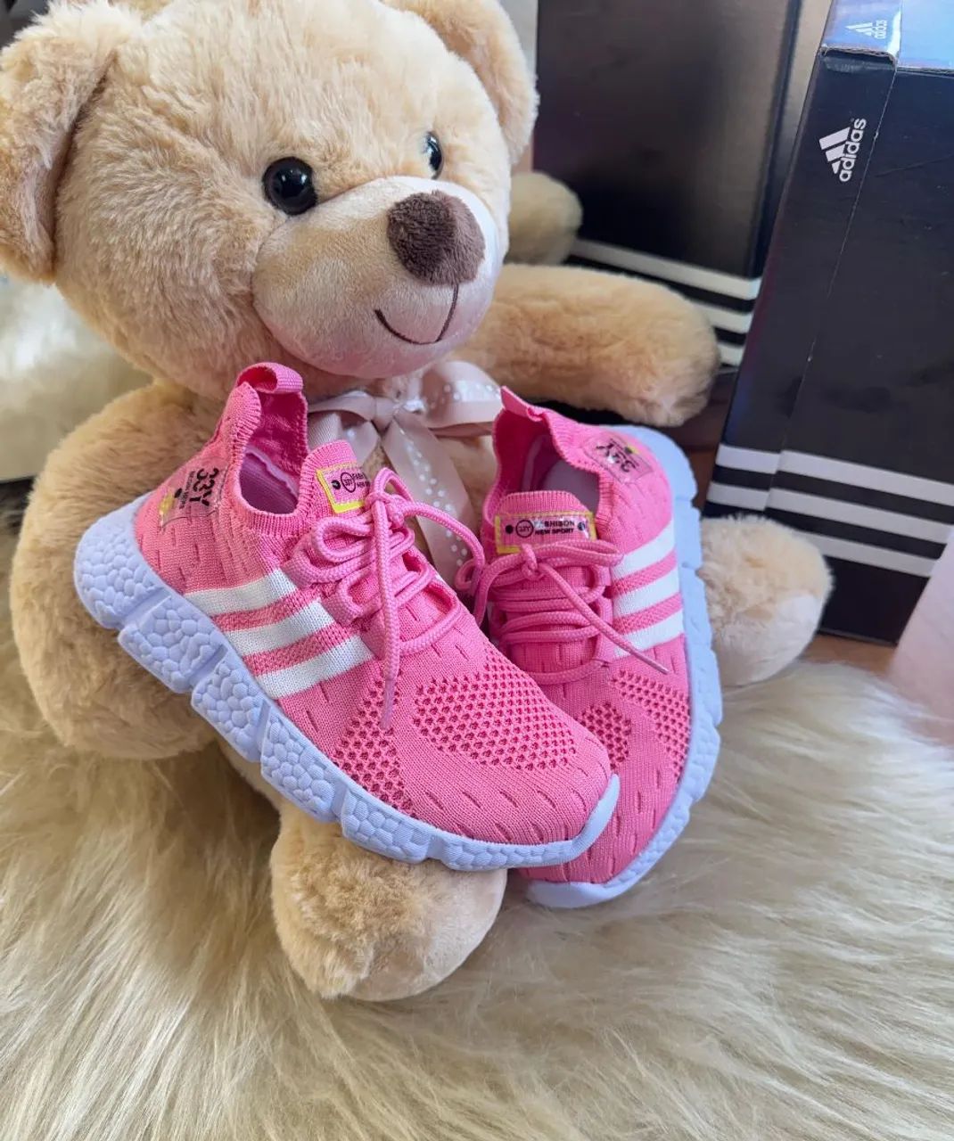 Tênis Infantil Rosa - Novo