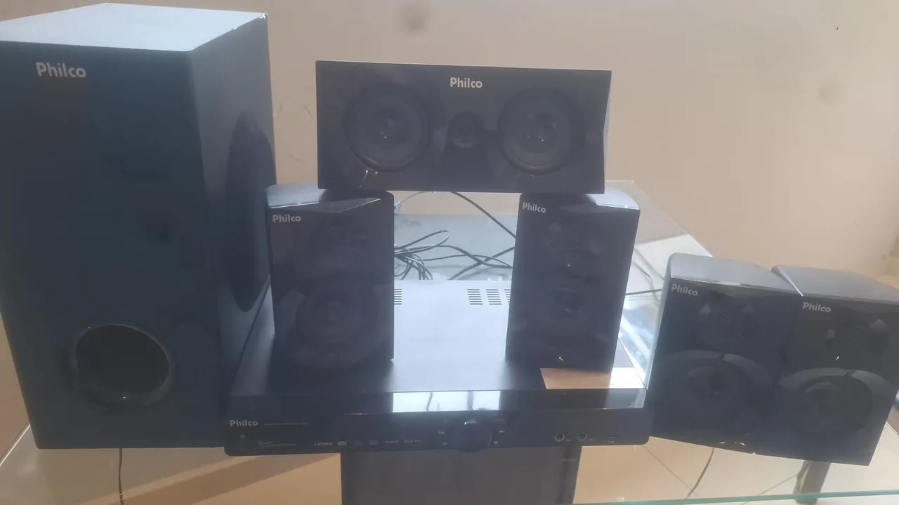 Home Theater Philco Completo