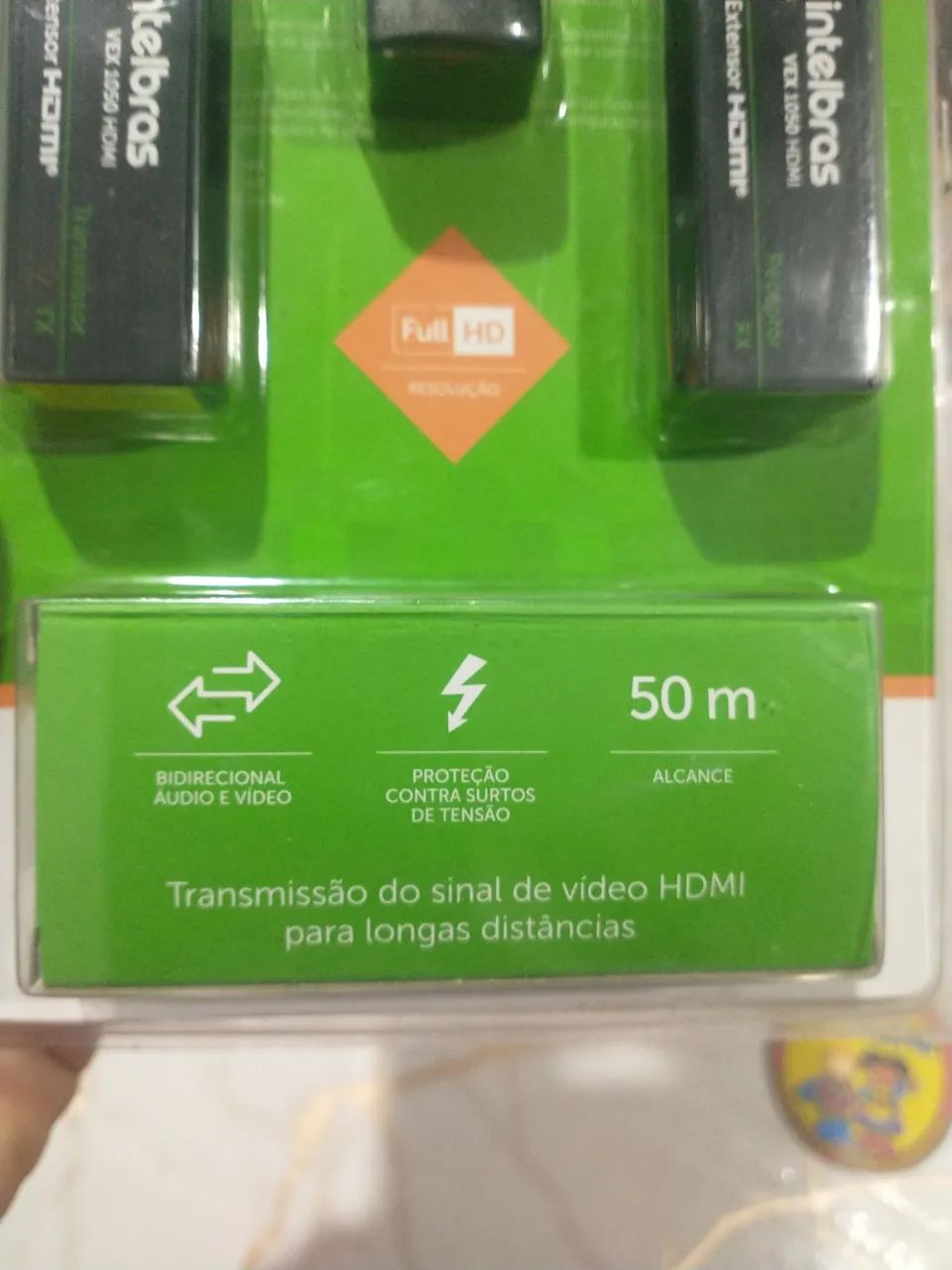 Extensor de sinal de vídeo HDMI Intelbras - Foto 3