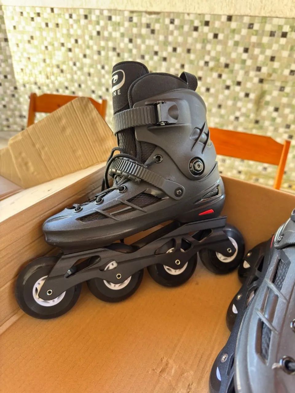 Patins HD Inline Skull - Foto 5
