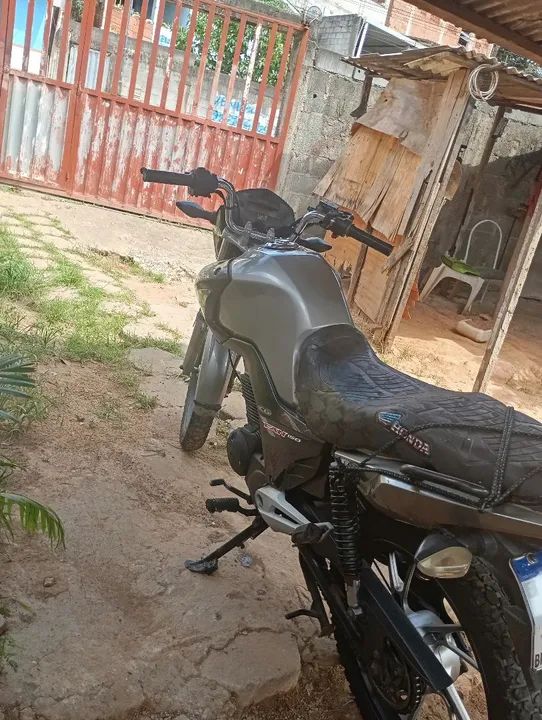 CG fan em dia troco em moto alta  - Foto 3
