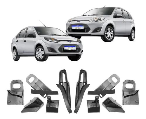 Kit Garra Farol Ford Fiesta Rocam 2010 2011 2012 2013 2014