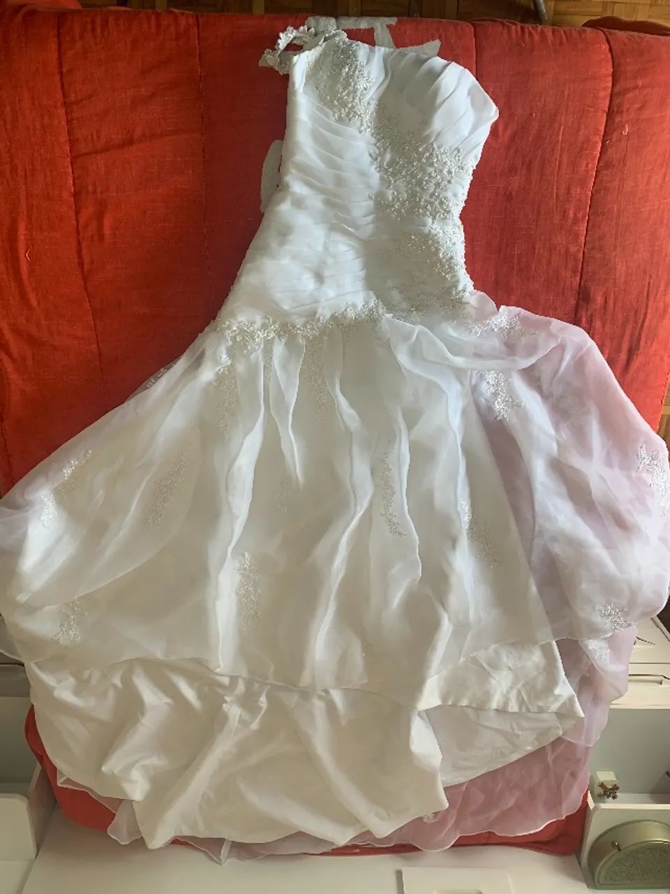 Vestido de Noiva Clássico Branco  - Foto 3