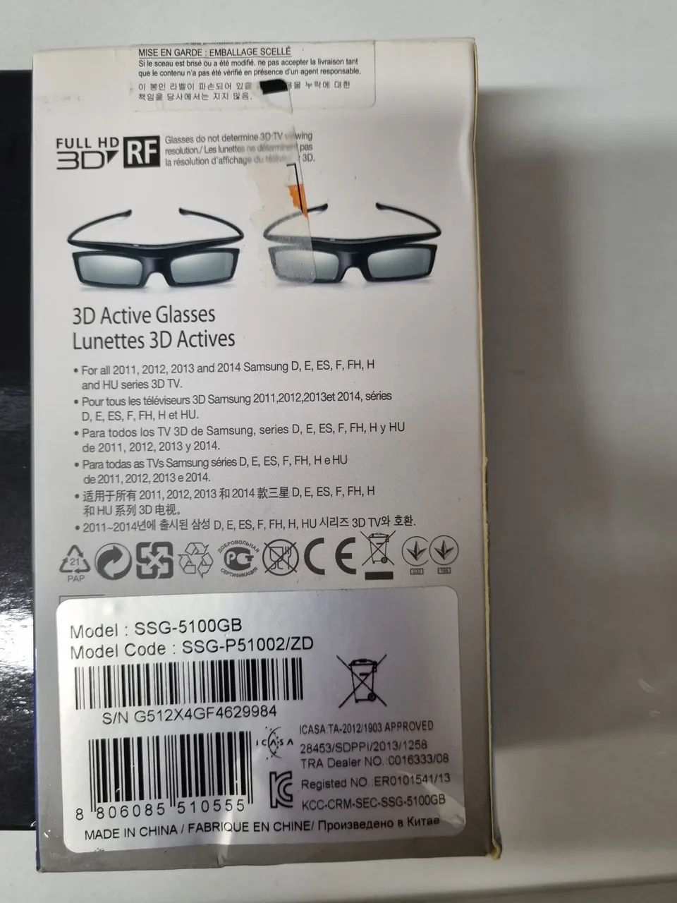 Óculos 3D Samsung - 2 Unidades - Foto 4