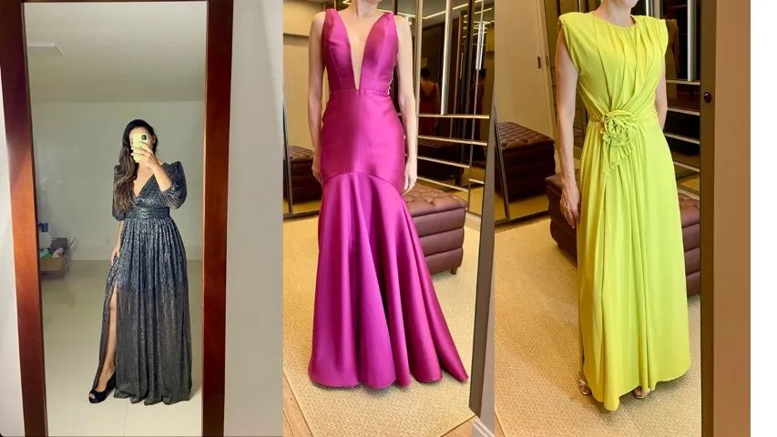 Vestidos de festa - Valor a consultar 
