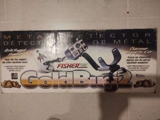 detector de metais gold bug 2 original,,ótimo estado! várias baterias extras de brinde!! - Foto 3