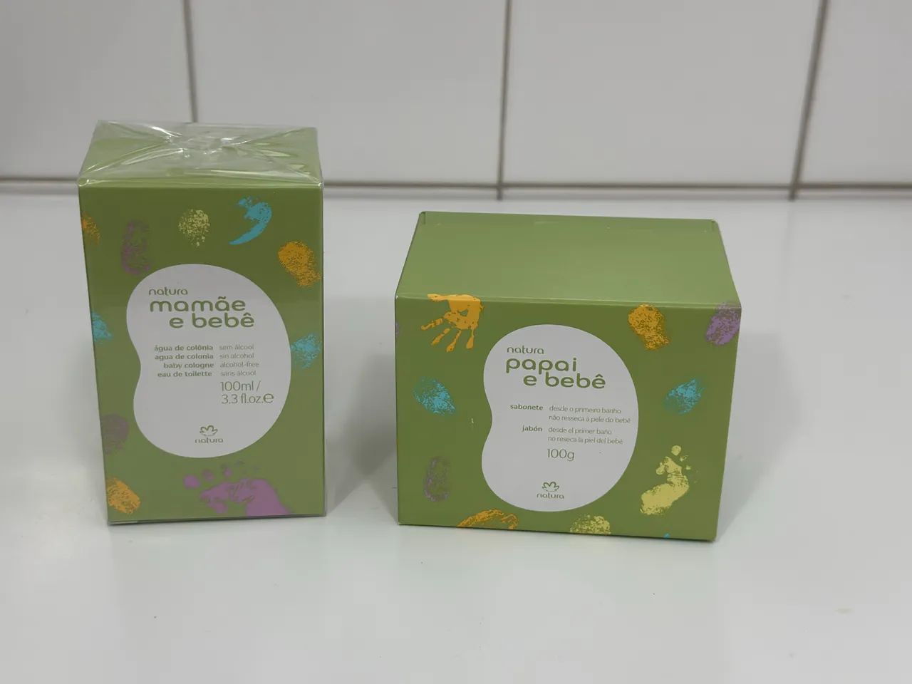 Kit Mamãe e Bebê Natura - Colônia e Sabonete - Foto 2
