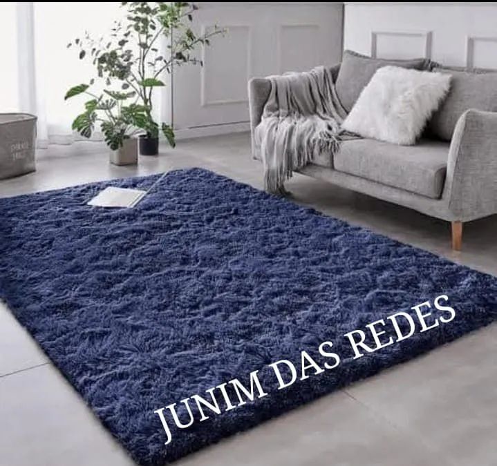 Tapete Felpudo Rosa para Sala - Conforto e Estilo - Foto 2