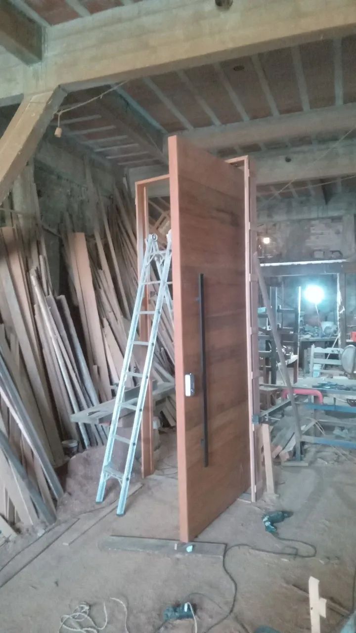 Porta pivotante completa e instalada  - Foto 3