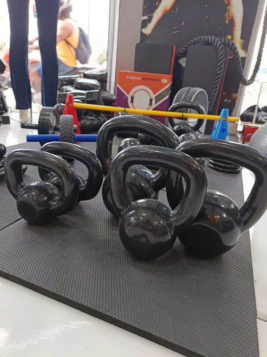 Kettlebell Emborrachado - Foto 2