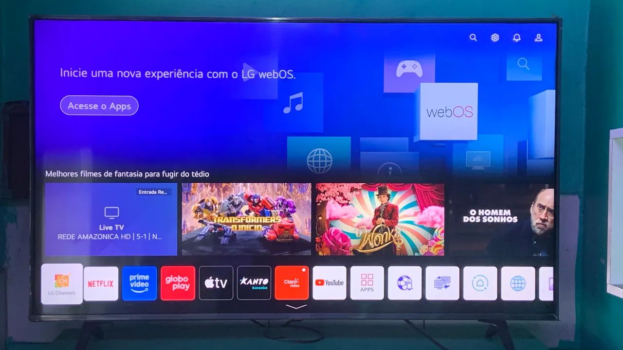 TV SMART LG 50 POLEGADAS 4K BORDA INFINITA  - Foto 4