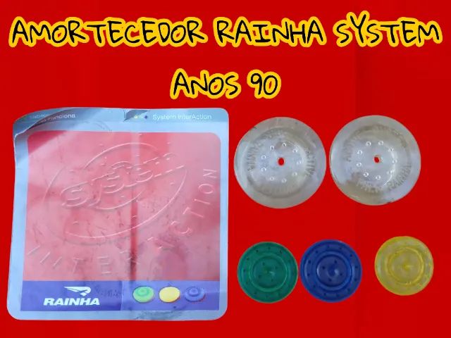  RARIDADE !!!!  Amortecedores do Tênis Rainha System (Usado)