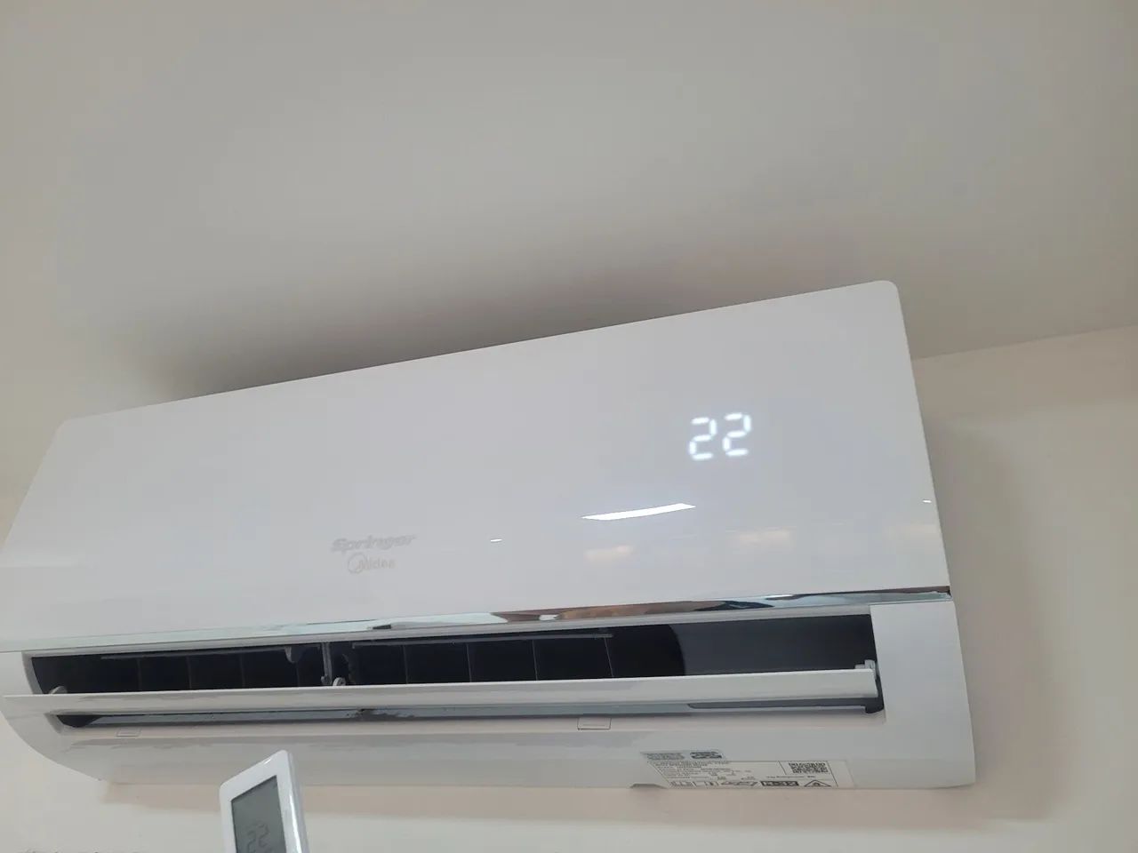 Ar Condicionado Midea Split convencional 9000btus- com pouco tempo de uso - Foto 3