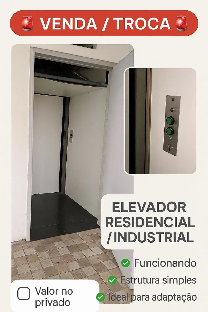 Elevador residencial e industrial 64276654760450120