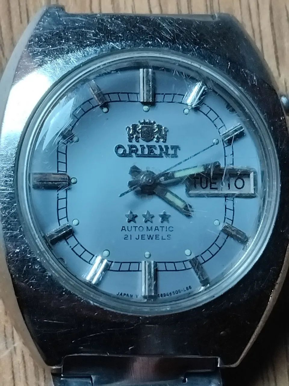 relógio orient 3 estrelas  década 80 leia o anúncio todo 