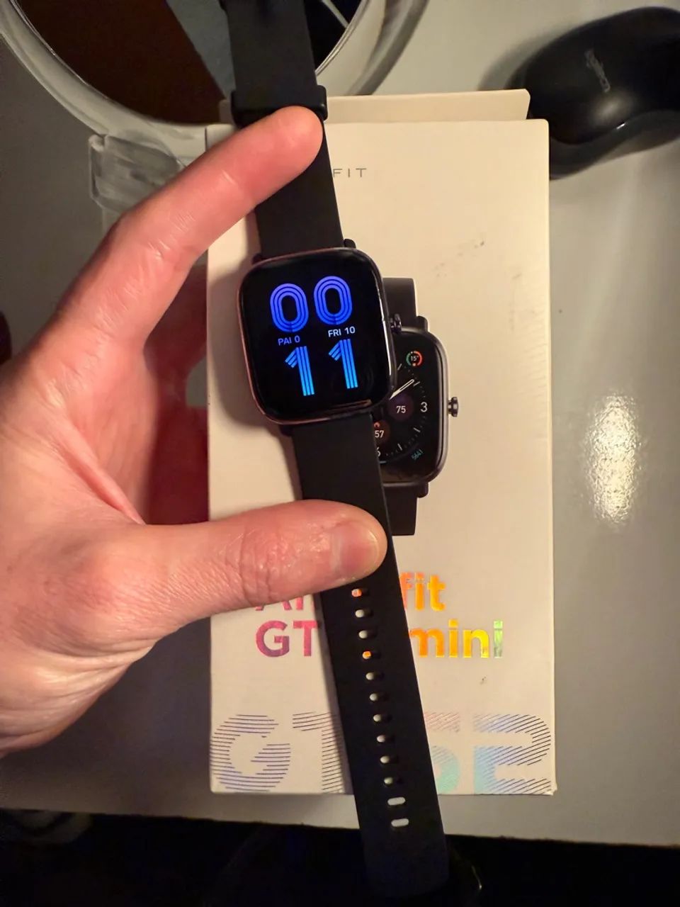 Smartwatch Amazfit GTS Mini - Como Novo!