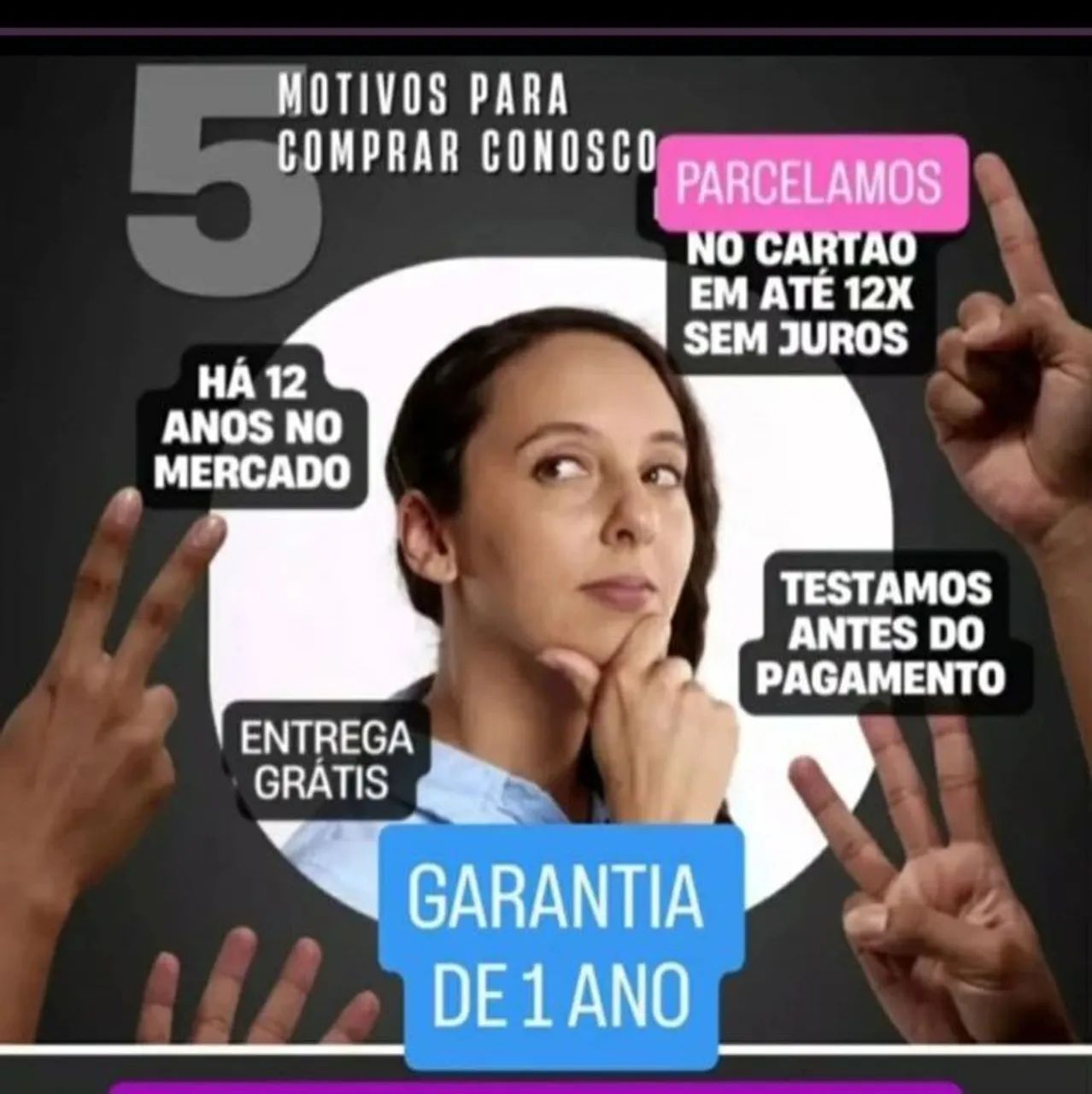 Ar condicionado Com Garantia de 1 Ano  - Foto 3