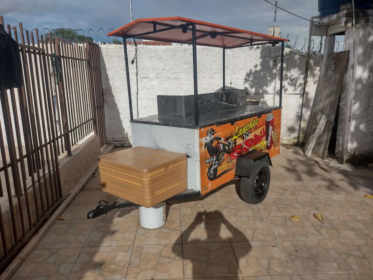 Carrinho de lanche completo  - Foto 5