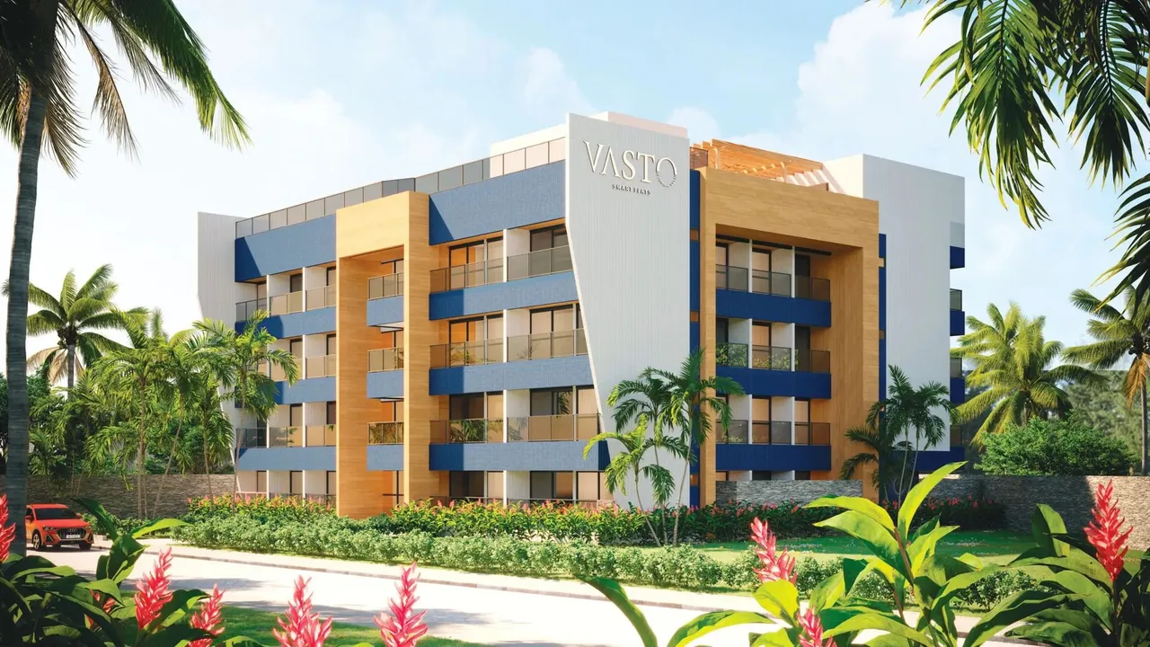 Flats sendo com varanda em ótima localização no Centro de Porto de Galinhas