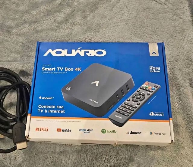 Tv Box Smart Tv 4k - Aquario -  pro eletronic