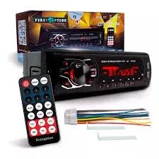 Rádio Carro Som Caminhão 6688 24v Mp3 Usb Aux Bluetooth 45w