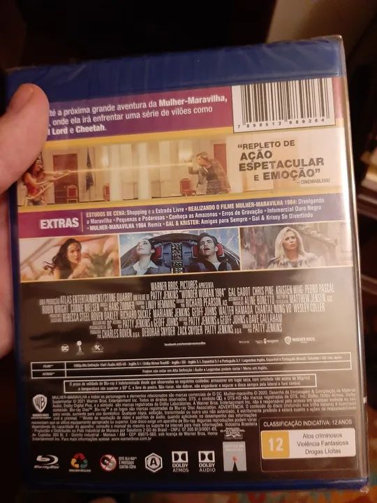 Bluray mulher maravilha 1984 (lacrado) - Foto 2