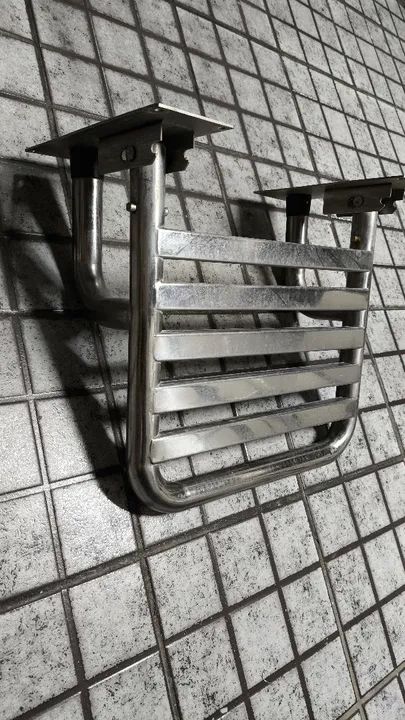 Banco articulado inox para banheiro 