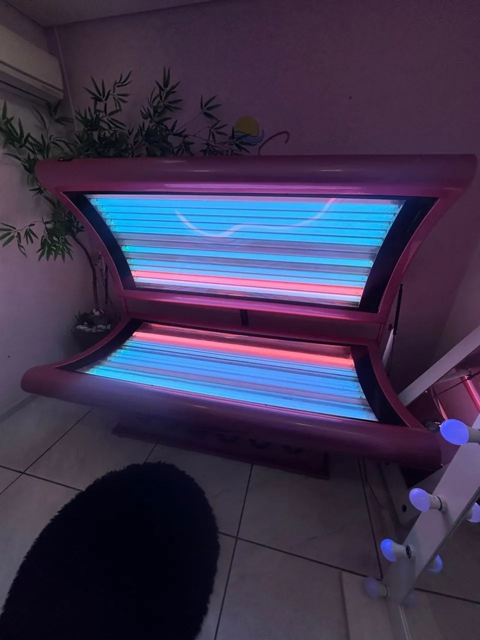 Máquina de bronze 35 lâmpadas!