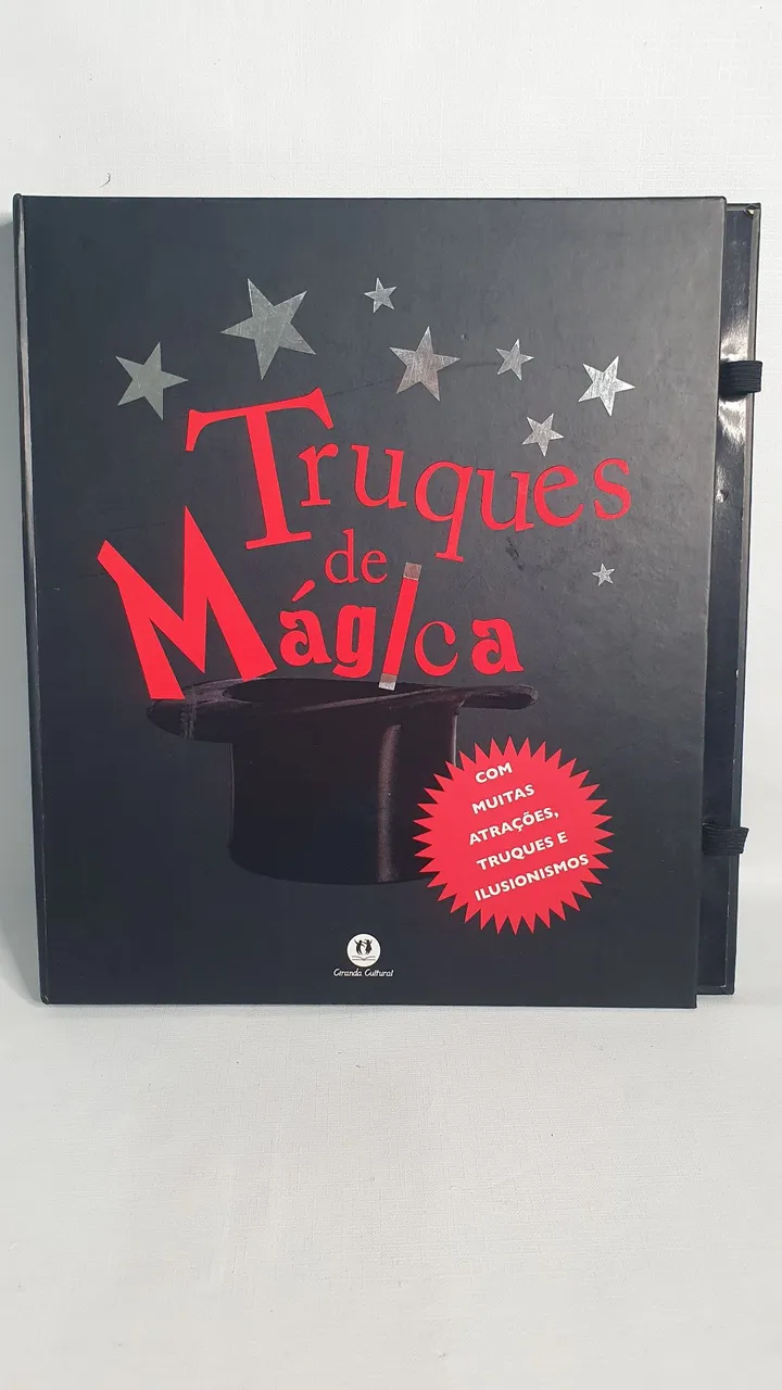 Livro Truques de Mágica edição 2007- Ciranda Cultural