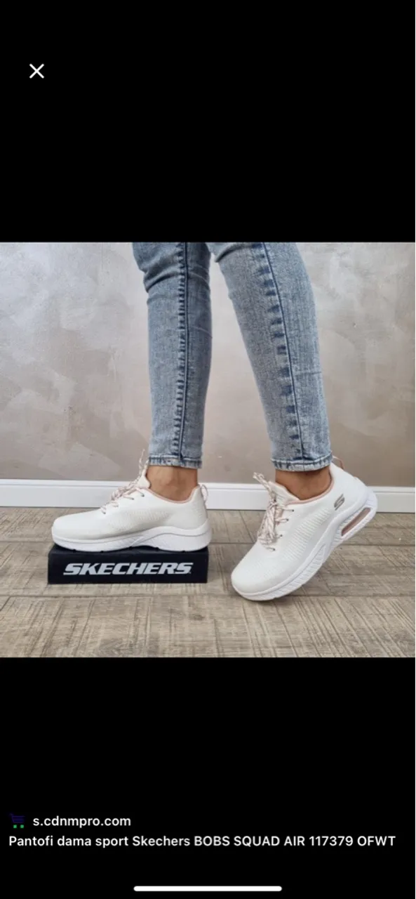 Tênis Feminino Skechers BOBS SQUAD AIR 117379 OFWT
