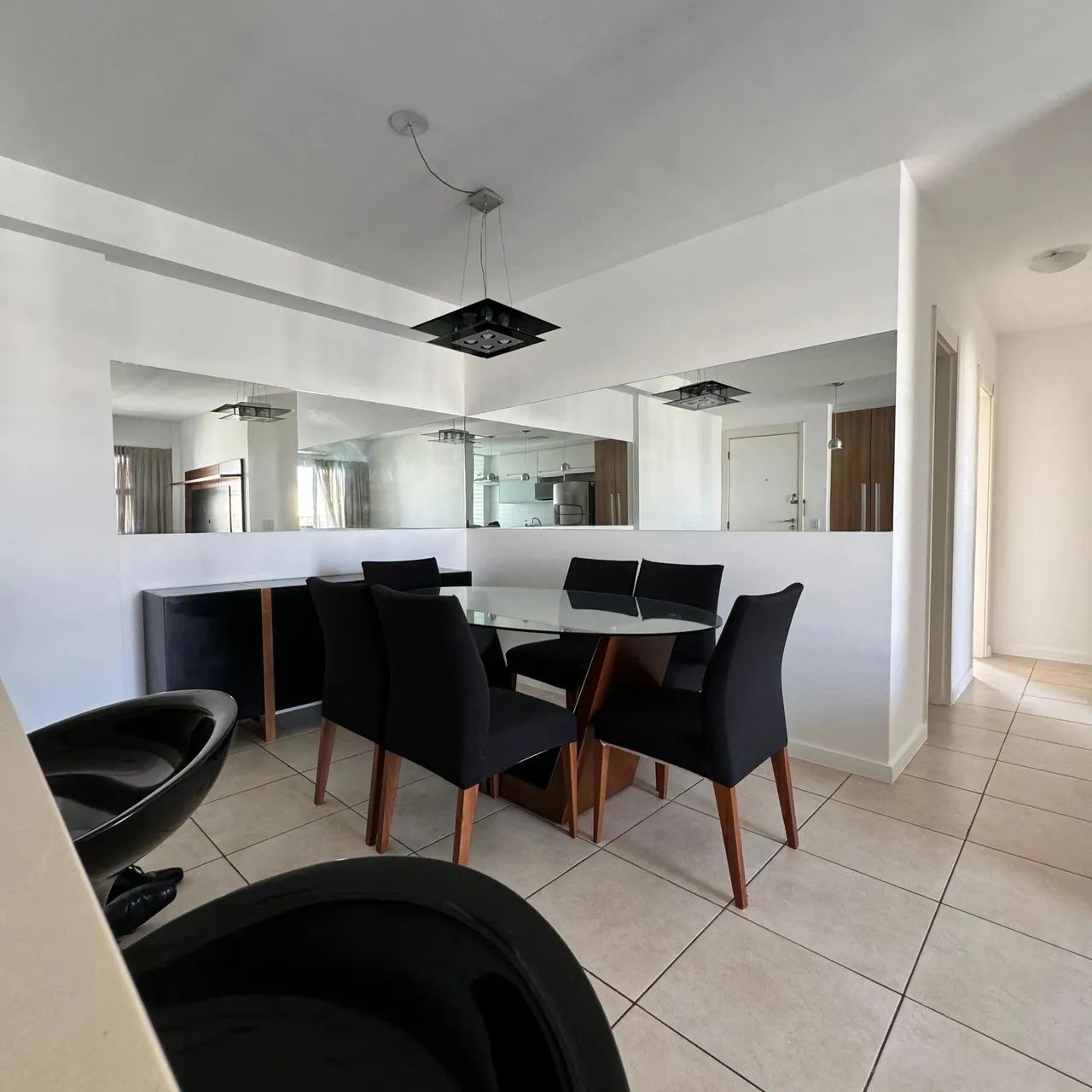 Mobiliado cidade Jardim Apartamento 3 Quartos Porteira Fechada em Barra da Tijuca Rio de J - Foto 5