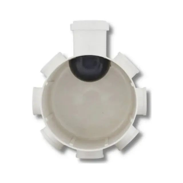 Caixa Sifonada PVC Quadrada 150x175x75mm Herc - Foto 3