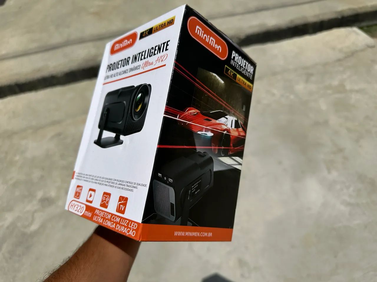 Projetor HY-320 FULLHD!! LACRADO!! PROMOÇÃO!! - Foto 4