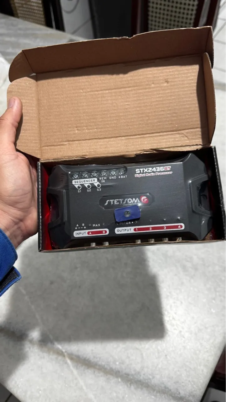 Processador de Áudio Digital Stetsom STX2436BT