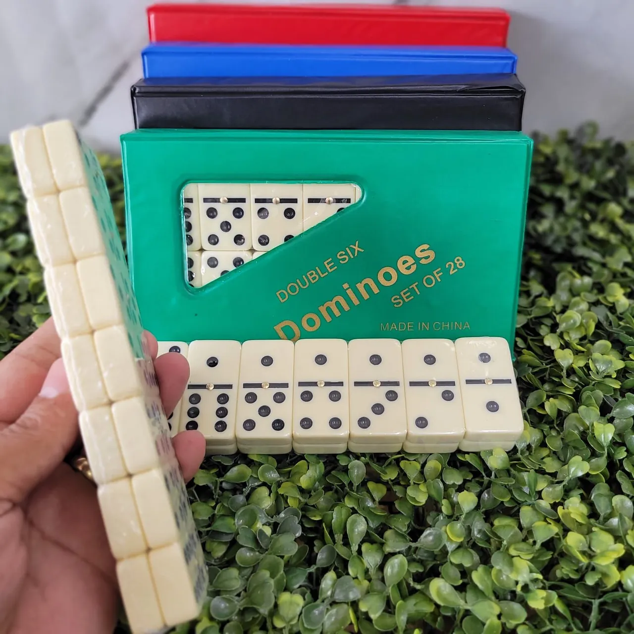 Jogo de Dominó Duplo - 28 peças Grosso