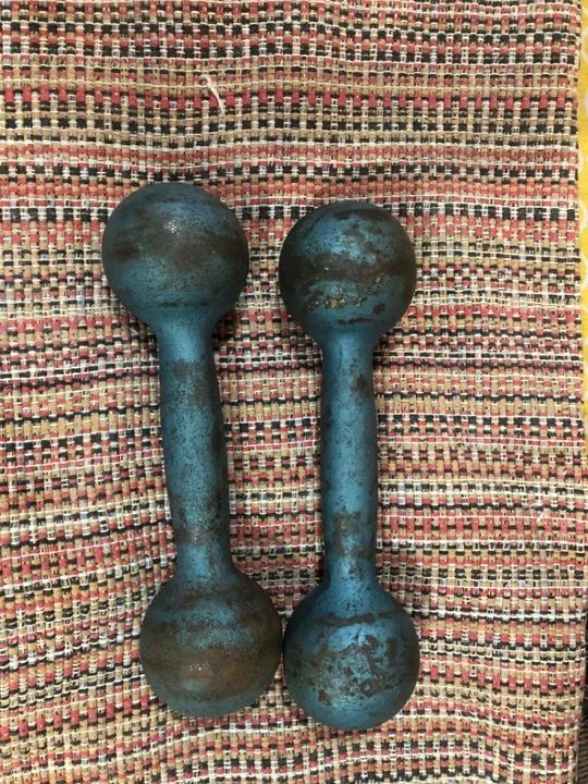 Halteres de Ferro - 4kg cada - Foto 2