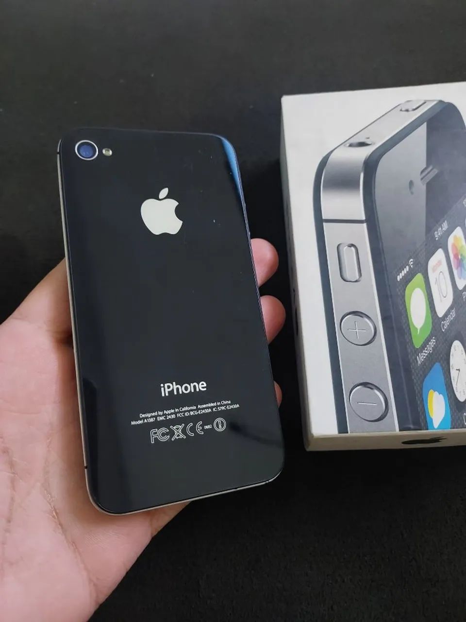 IPhone 4s 8GB iOS 6.1.3 colecionador RARIDADE!!!! - Foto 3