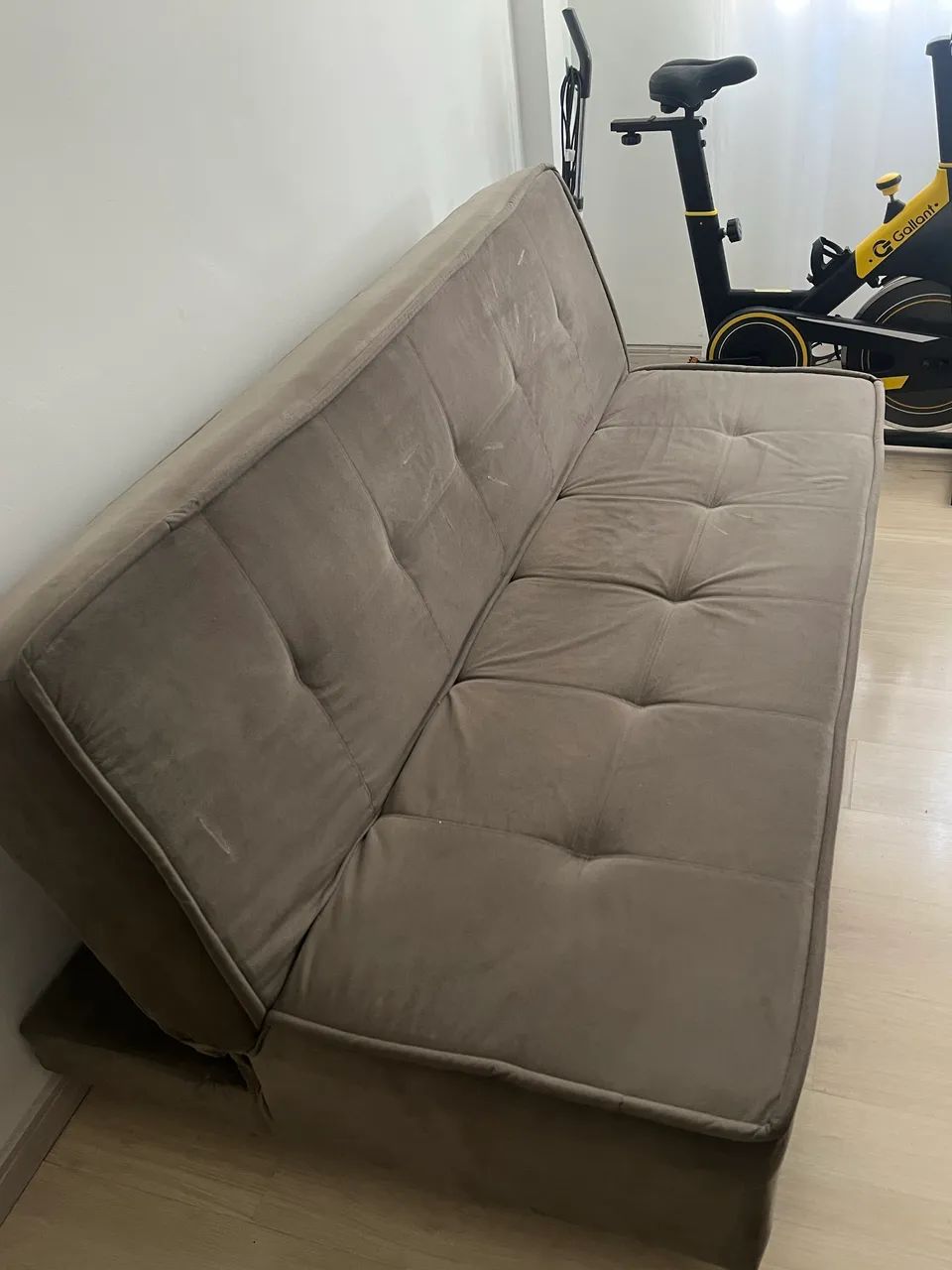 Used gray sofa bed64595870795650123