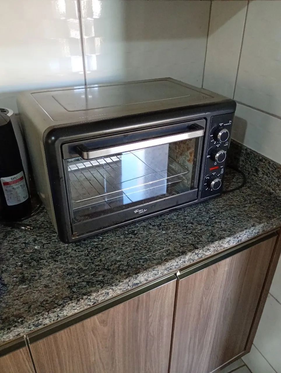 Forno elétrico Fischer funcionando 1 parte