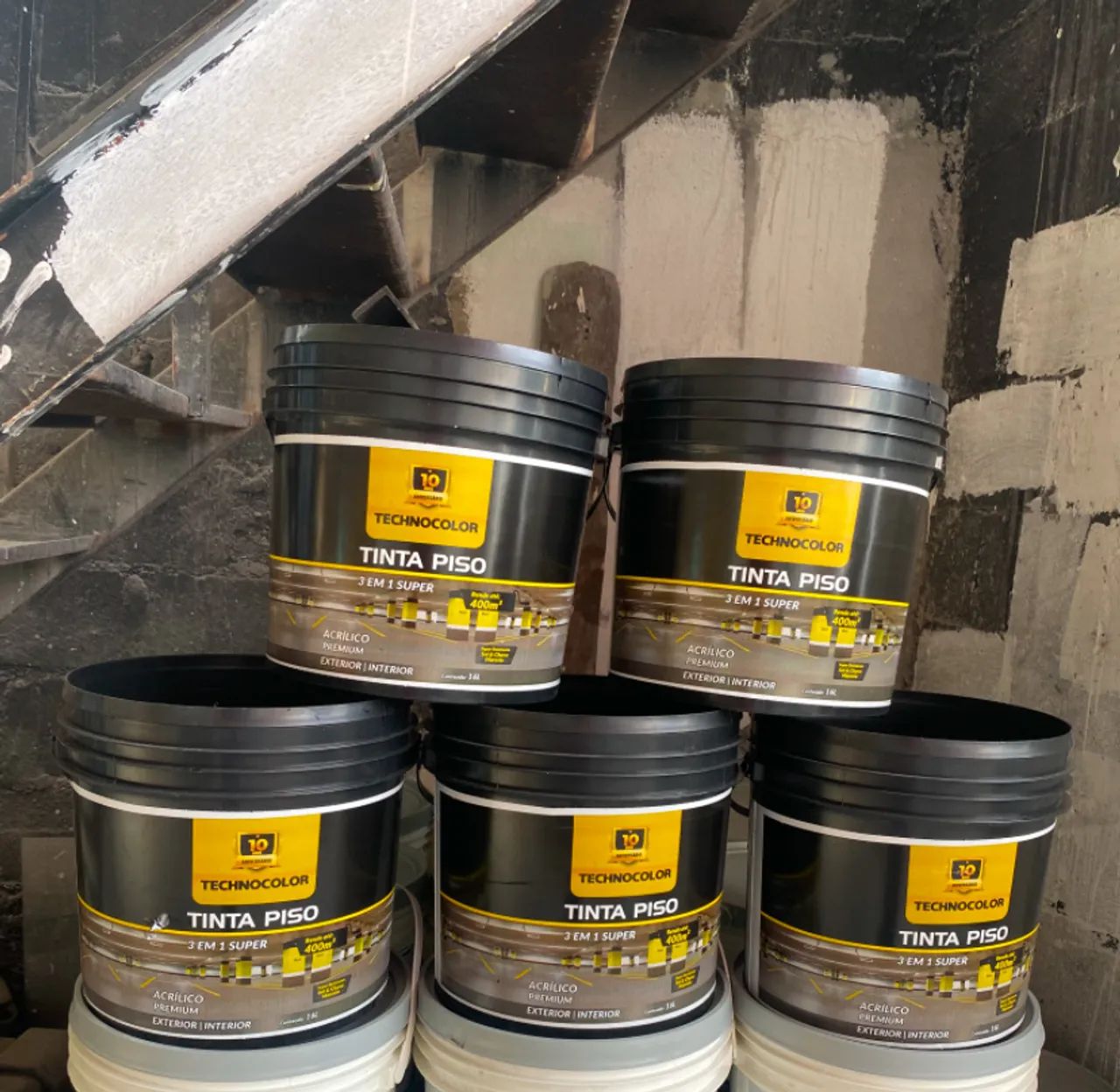 Tinta Piso Technocolor 3 em 1 Super - 16L - Foto 6