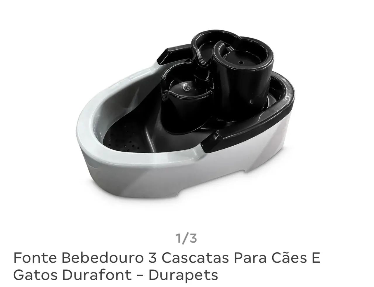 Fonte bebedouro 3 cascatas 