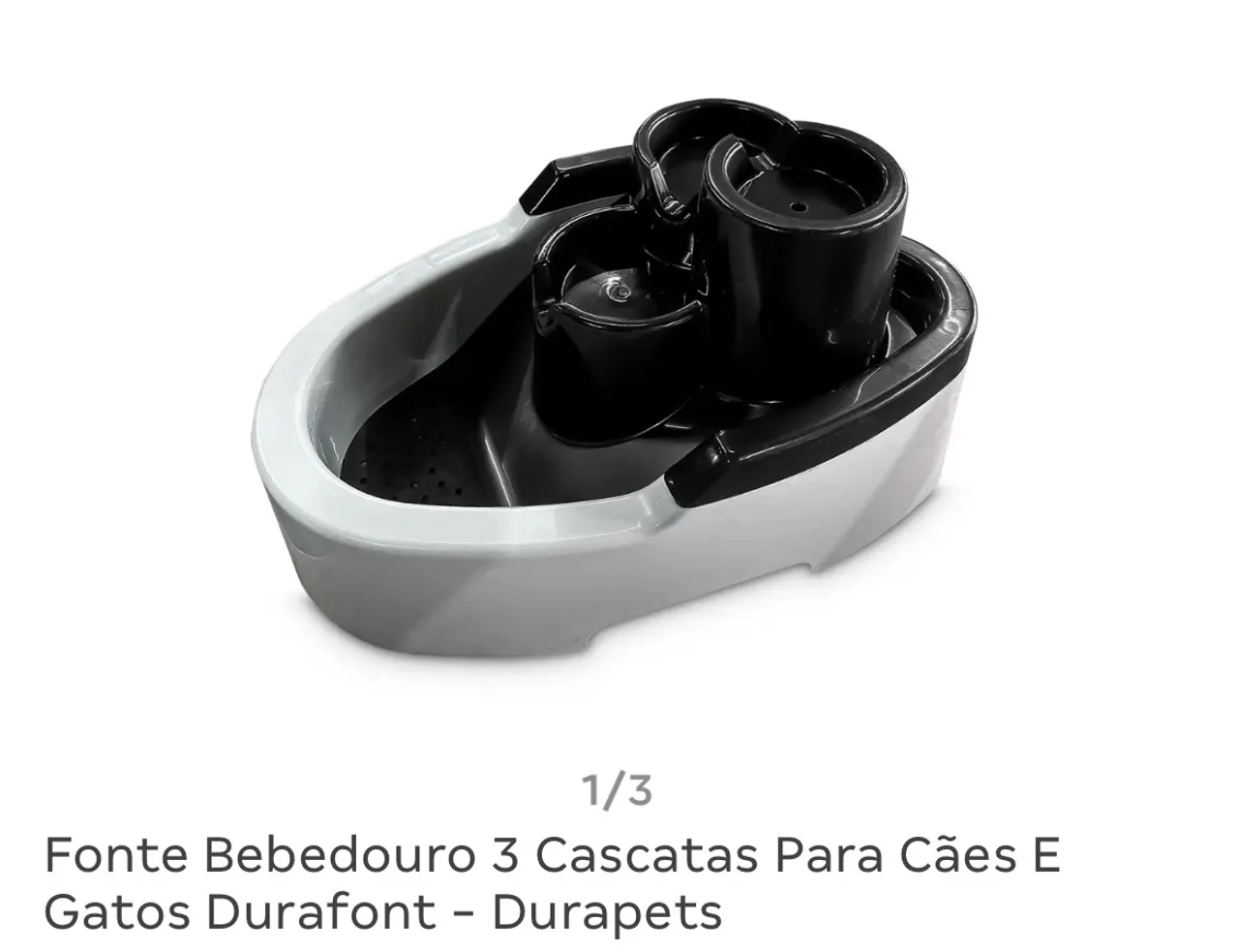 Fonte bebedouro 3 cascatas