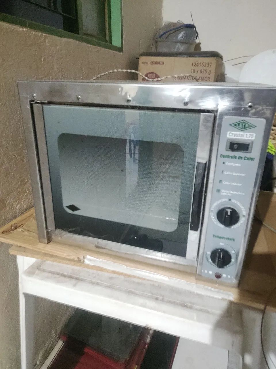 Forno Elétrico Crystal 1.75 muito conservado 