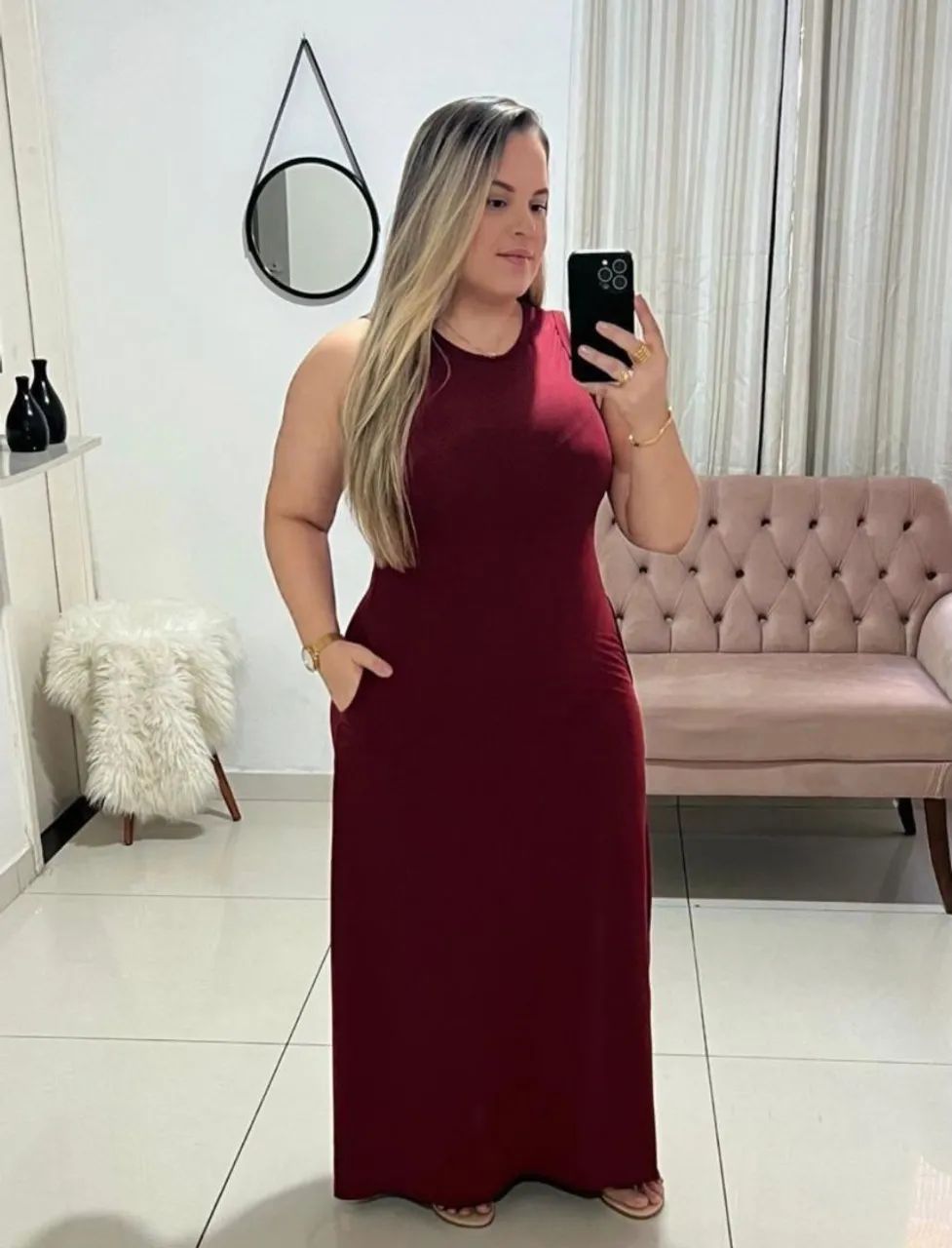 Vestidos longos Tam GG loja online 