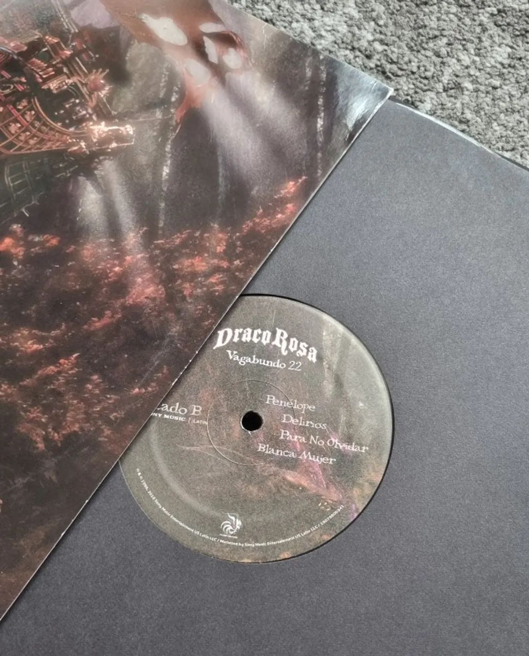 Disco de Vinil Draco Rosa - Vagabundo 22 (2LP - importado - usado) - Foto 4